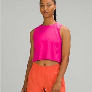 LULULEMON SONIC PINK Sculpt Tank *crop